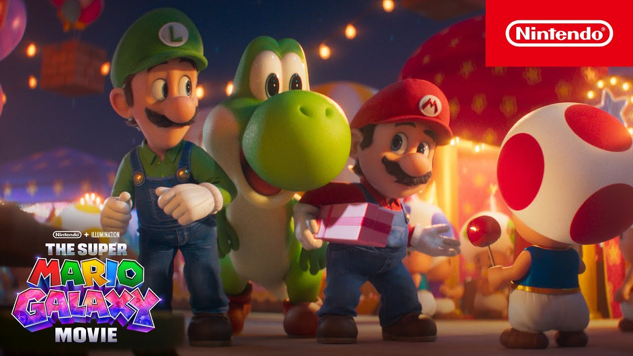 The Super Mario Galaxy Movie &ndash; Yoshi First Look - YouTube