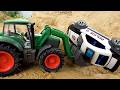 Construction Vehicles Transformers With Car Garage Toys