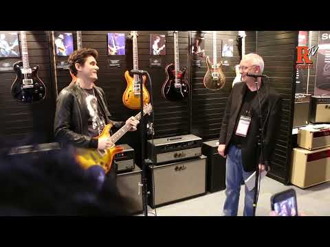 FULL VIDEO  John Mayer PRS J MOD 100 Amp Press Conference at NAMM 2017