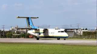 preview picture of video 'STANDING? TAKE OFF - ISHIGAKI Airport (ROIG) - RAC DHC8-Q100'