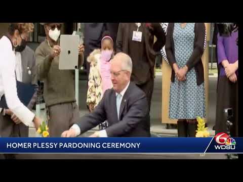 Homer Plessy pardoning ceremony