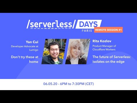 ServerlessDays Paris - Remote Session #1