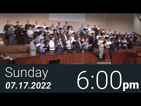 07/17/2022 Sunday 6pm - Full Service