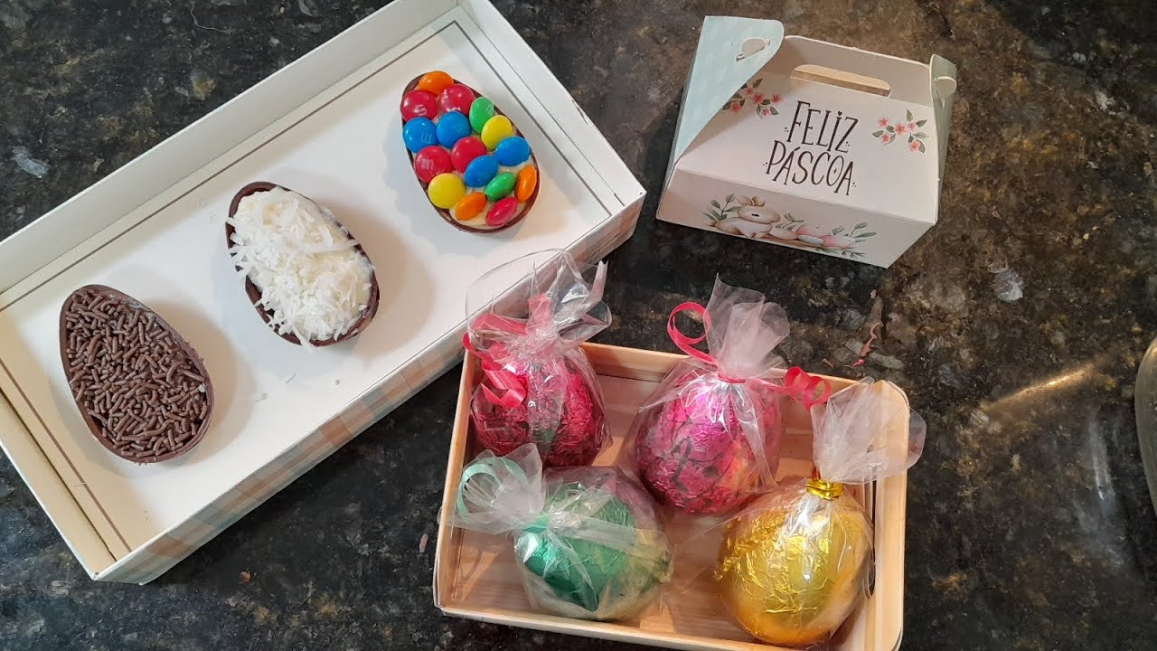 Mini ovo de Páscoa,  aprenda a fazer e ganhe muito dinheiro! $$$ #pascoa #receita #ovodepascoa
