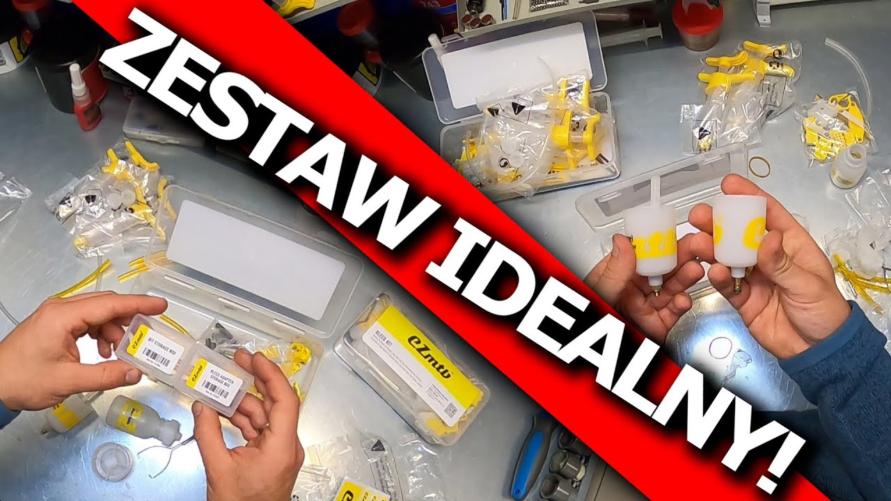 Zestaw do odpowietrzania hamulców| Porównanie @ezmtb