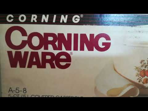Corning Ware Spice 🇺🇸 of Life 5 Liter in Box. #corning #corningware #vintagecorningware