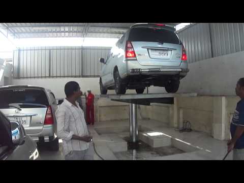 SP-04 Washing Lift with TRP Platforms