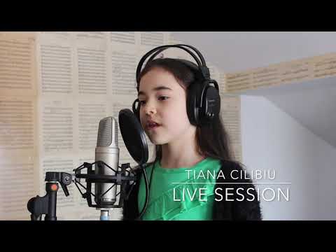 TIANA CILIBIU, 8 ani - LIVE SESSION "Flori de tei" ( cantec pentru mama)