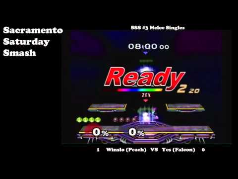 SSS 3 Melee Singles  - Winslo (Peach) vs Yes (Falcon)