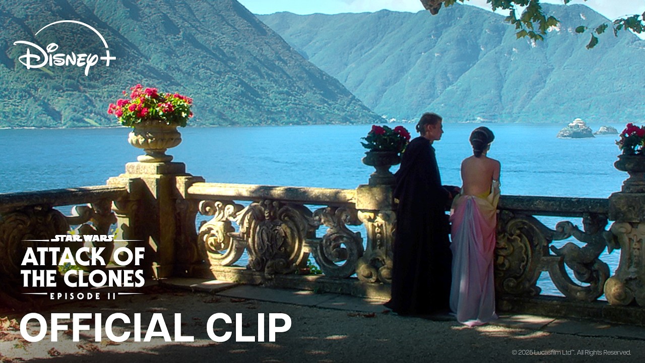 Anakin and Padmé Kiss on Naboo - Official Clip