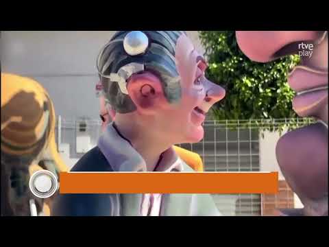 Ninot con Implante Coclear en las fallas 2026 en el programa «En lengua de signos»