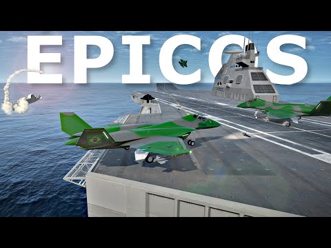 OS COMBATES ENTRE PORTA AVIÕES DE NUCLEAR OPTION SÃO ÉPICOS