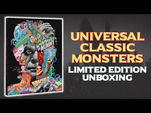 Universal Classic Monsters LIMITED EDITION Unboxing