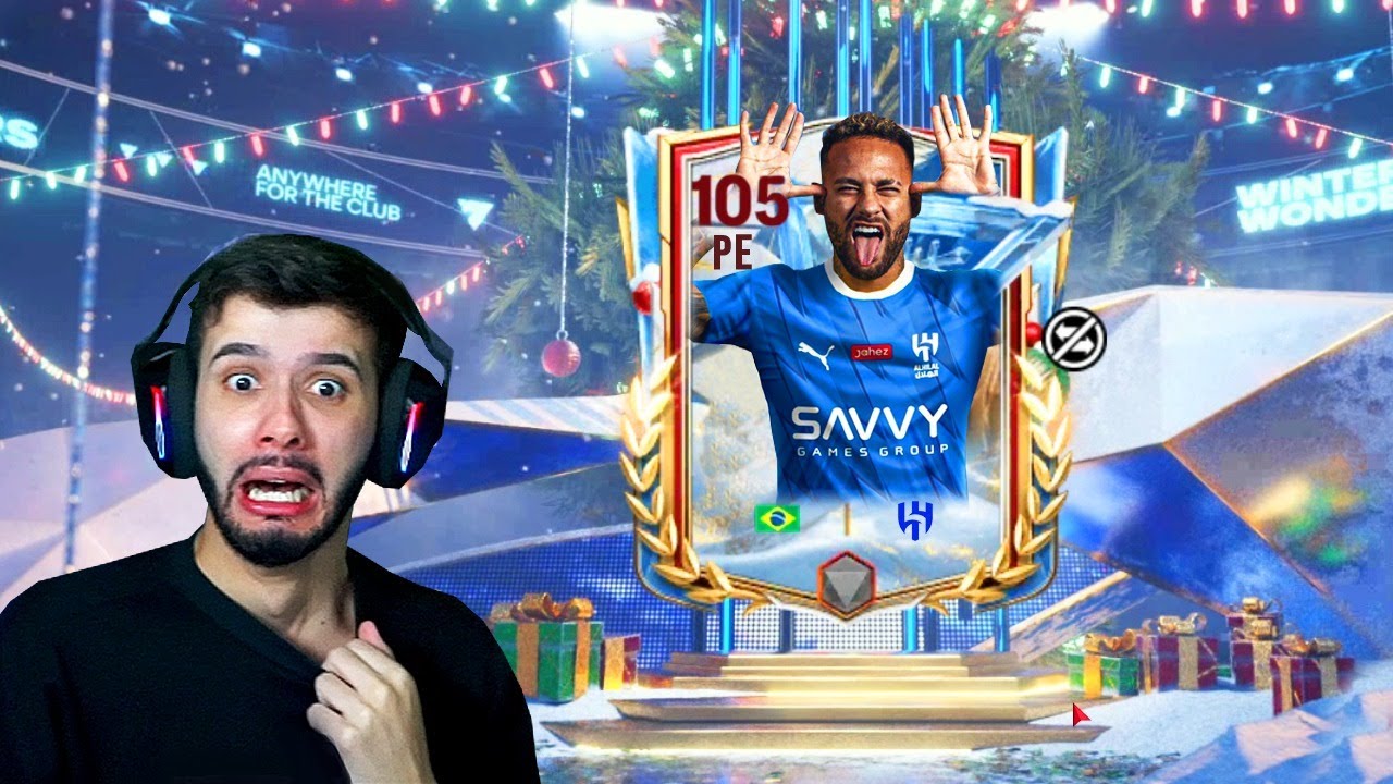 MEU PRESENTE DE NATAL NO FC MOBILE! 🎁🎄