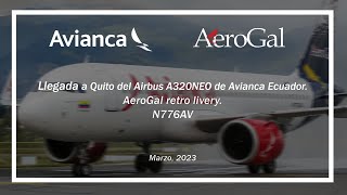 Download lagu Llegada a Quito del primer Airbus A320 NEO de Avianca Ecuador | AeroGal heritage livery | N776AV mp3 Download lagu Llegada a Quito del primer Airbus A320 NEO de Avianca Ecuador | AeroGal heritage livery | N776AV mp3