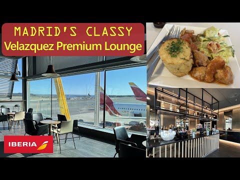 Avaliando o Flagship Lounge da Iberia: Velazquez Premium Lounge no Terminal 4S de Madrid
