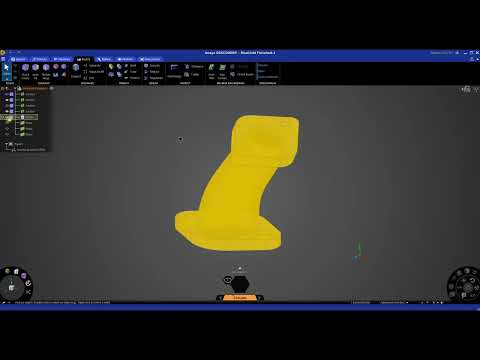 Ansys Discovery   Reverse Engineering + Simulation on Faceted Data
