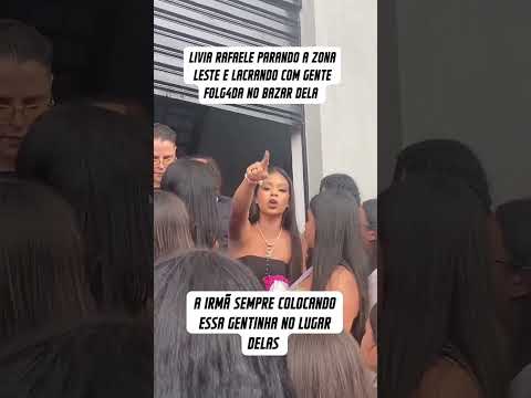 #Confusão no bazar da Lívia #noticias