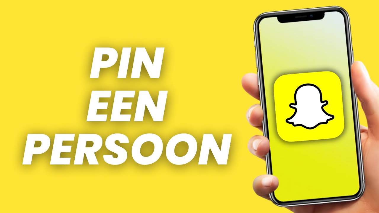 Een gesprek vastzetten of pinnen op Snapchat