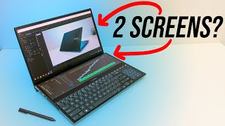 Video thumbnail for ASUS ZenBook Pro Duo Review - Are 2 Screens Needed? by Jarrod'sTech