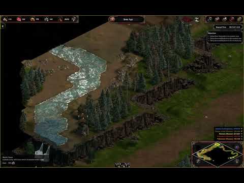 Crossing the Alps. Enemies of Rome. Video 2- Longplay. Age of Empires.
