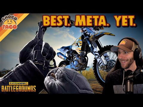 chocoTaco's Creating a Dirt Bike/Revolver Meta and It's Insane ft. Halifax - PUBG Duos Gameplay