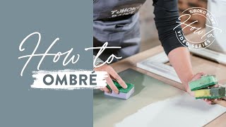Ep 7 | How-To Series: Master the Ombré Paint Technique for Furniture Transformations