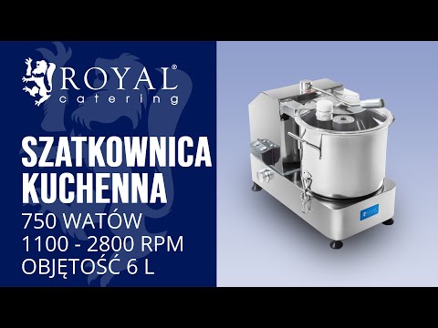 Video - Szatkownica kuchenna - 6 litrów