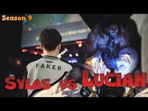 Faker - Sylas vs Lucian Mid - LoL Season 9 KR Ranked | League of Legends Replays