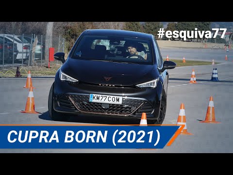 CUPRA Born (2021) – Maniobra de esquiva (moose test) | km77.com