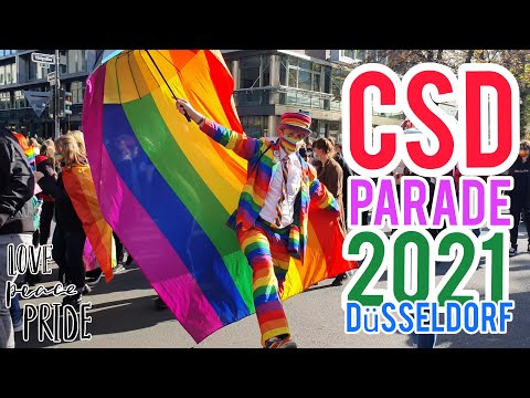 CSD/ CHRISTOPHER STREET DAY 2021 PARADE DÜSSELDORF
