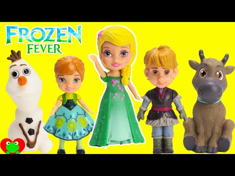 Disney Frozen FEVER Mini Dolls Video