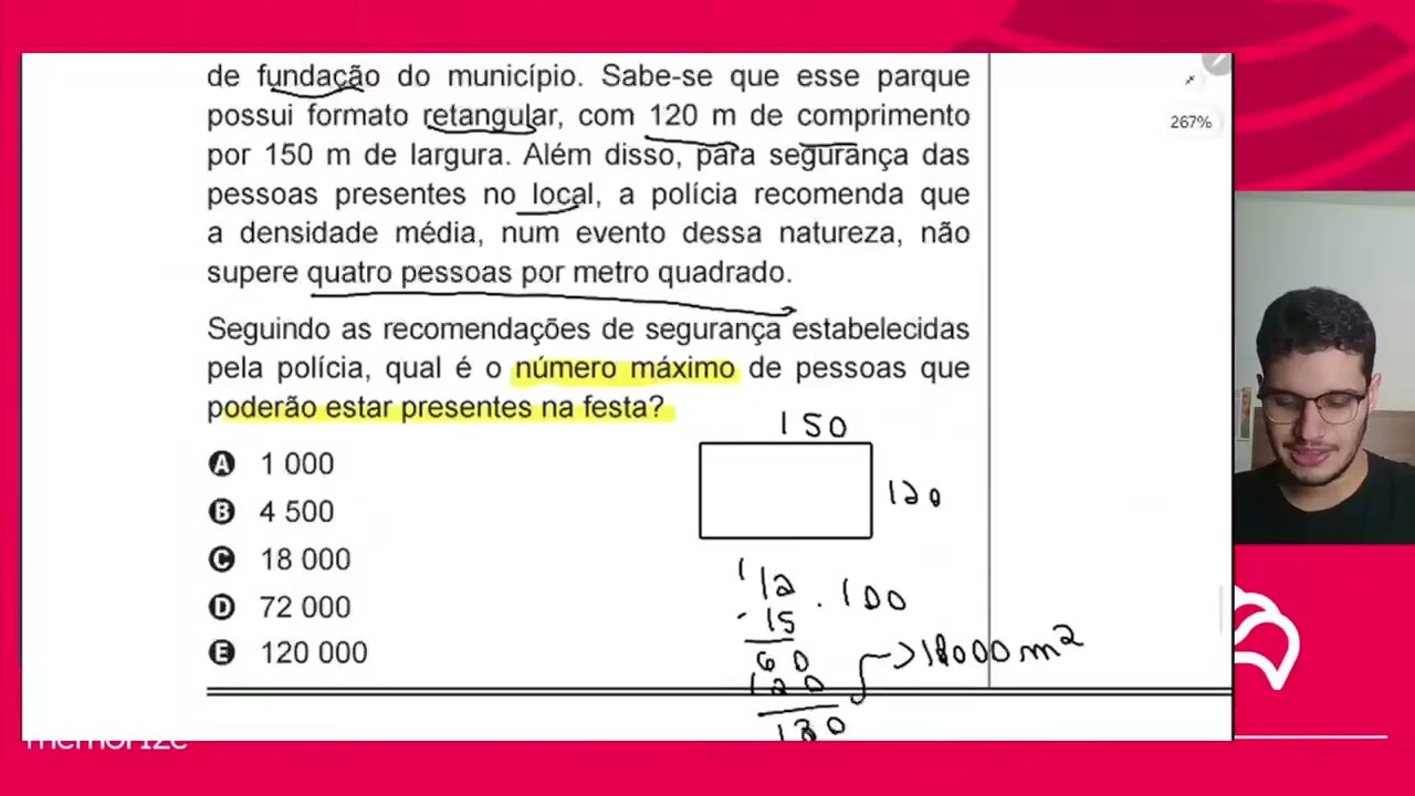 Resolução em Vídeo — Questão 164 ENEM 2015 PPL