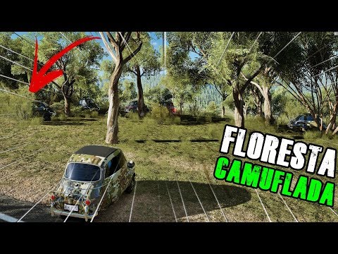 FUI HUMILHADO NA FLORESTA CAMUFLADA 😭 FORZA HORIZON 3