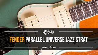 Video thumbnail for Fender Parallel Universe Vol. II Jazz Strat by Max Guitar B.V.