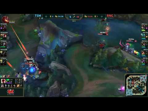 TSM vs RNG Highlights Worlds 2016 Day 1 Team Solo Mid vs Royal Never Give Up