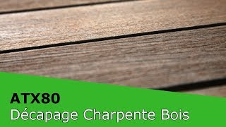 preview picture of video 'Décapage charpente bois par cryogénie Cryoblaster®'