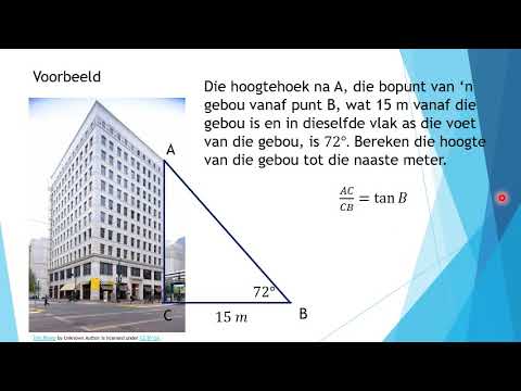 Graad 10 Wiskunde 25 Junie Hoogtehoeke en dieptehoeke 22 tot 26 Junie