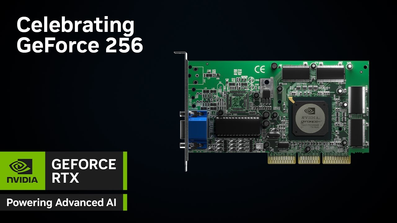 Nvidia GeForce 256 celebrates its 25th birthday — company talks about a quarter century of GPU progression Nvidia GeForce 256 celebrates its 25th birthday — company talks about a quarter century of GPU progression