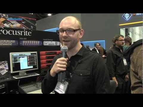 Focusrite Red 1 500 Series Mic Pre - Sweetwater at Winter NAMM 2013
