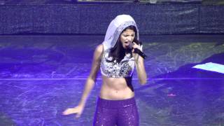 Selena Gomez Falling Down/SuperBass Rap Chicago August 13, 2011