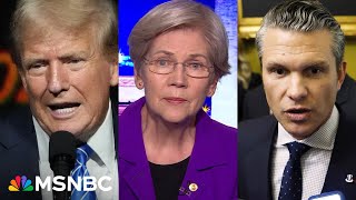 Warren shows how Trump's poor choice of defense secretary threatens U.S. military readiness