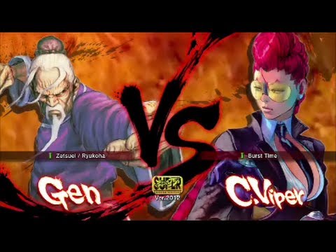 SSFIV AE Ver.2012 : yeb ( Gen ) VS o Wolfkrone o ( C.Viper ) Ranked Match On Xbox 360