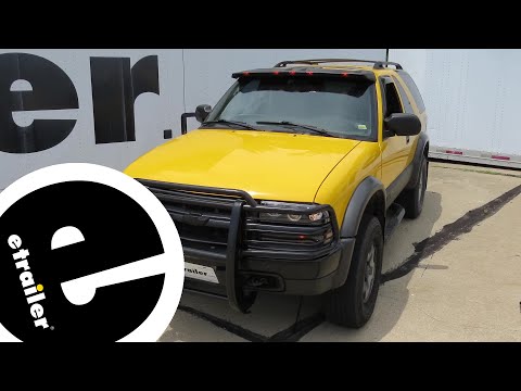 etrailer | Setting up the Aries Grille Guard on a 2004 Chevrolet Blazer