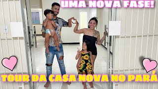 TOUR DA CASA NOVA NO PARÁ|| UMA NOVA FASE SE INICIA NA NOSSA VIDA💕 *CASA ALUGADA*!