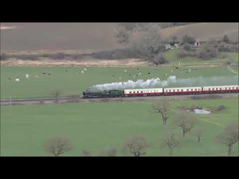 70000 Brittania,back in business!! Beeston, with The Welsh Borders Explorer, 2nd Dec  2018