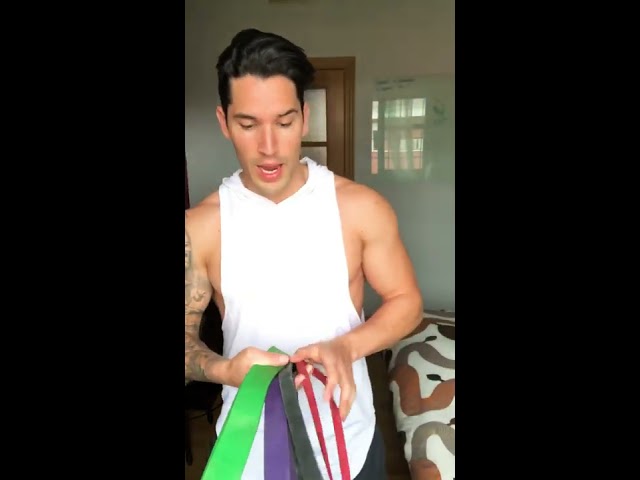 Vídeo relacionado con POWER GUIDANCE Bandas de Resistencia, Bandas elasticas (6Set(Amarillo+Rojo+Negro+Morado+Verde+Azul))