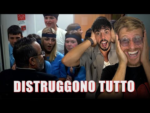 WE REACT TO THE SHOCKING FIRST EPISODE OF COLLEGIO 9 - I CAN'T BELIEVE THEY'RE DESTROYING EVERYTH...