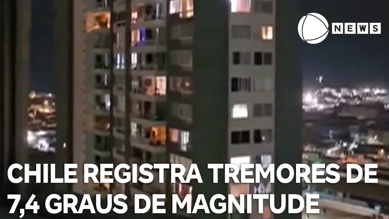 Cidades brasileiras registram tremores após abalos sísmicos no Chile