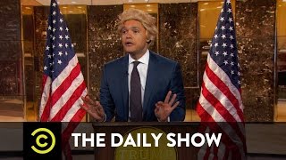 President-Elect Trump Takes On the Crooked Media: The Daily Show